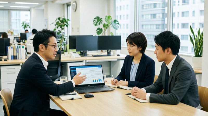 複数デバイスでAIツールを活用するイメージ